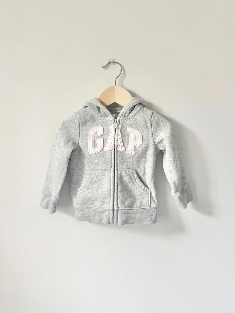 Baby Gap Zip Hoodie Size 12-18 Months